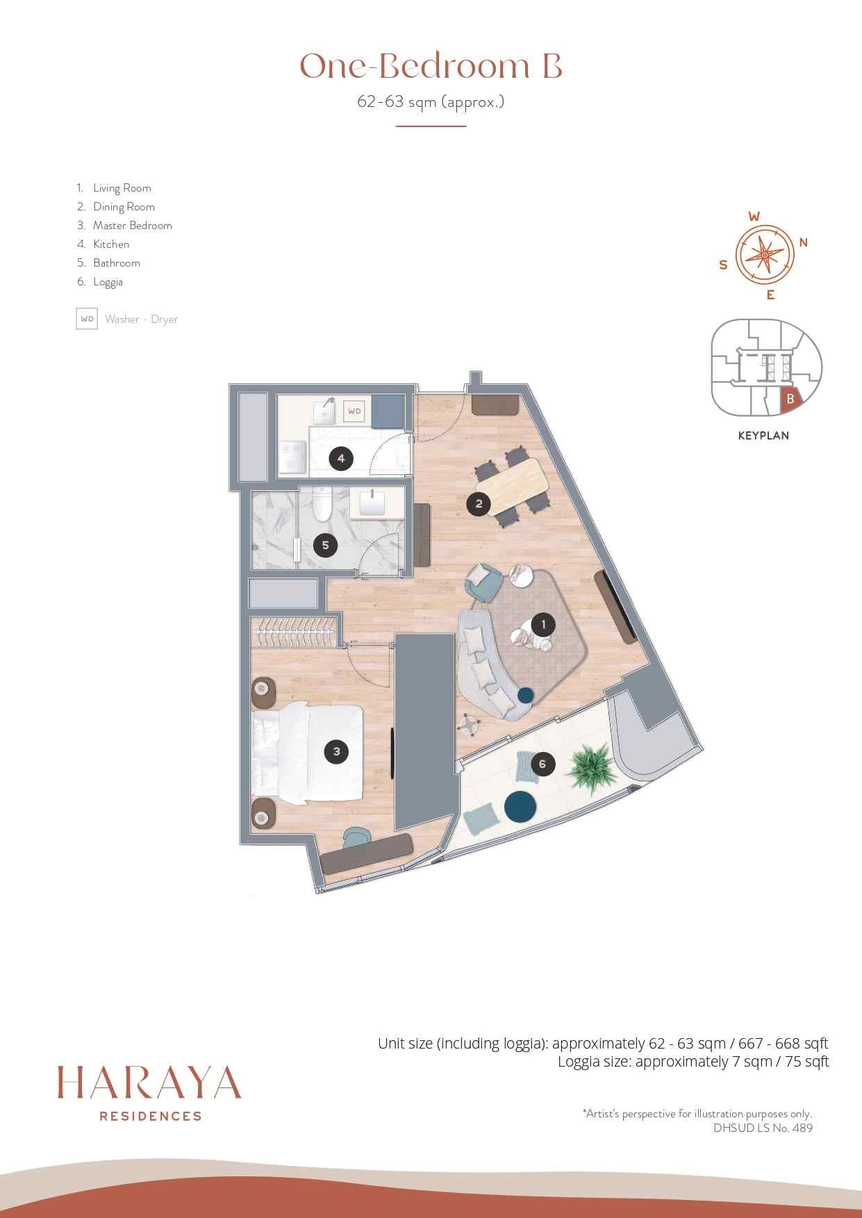 1BR - B