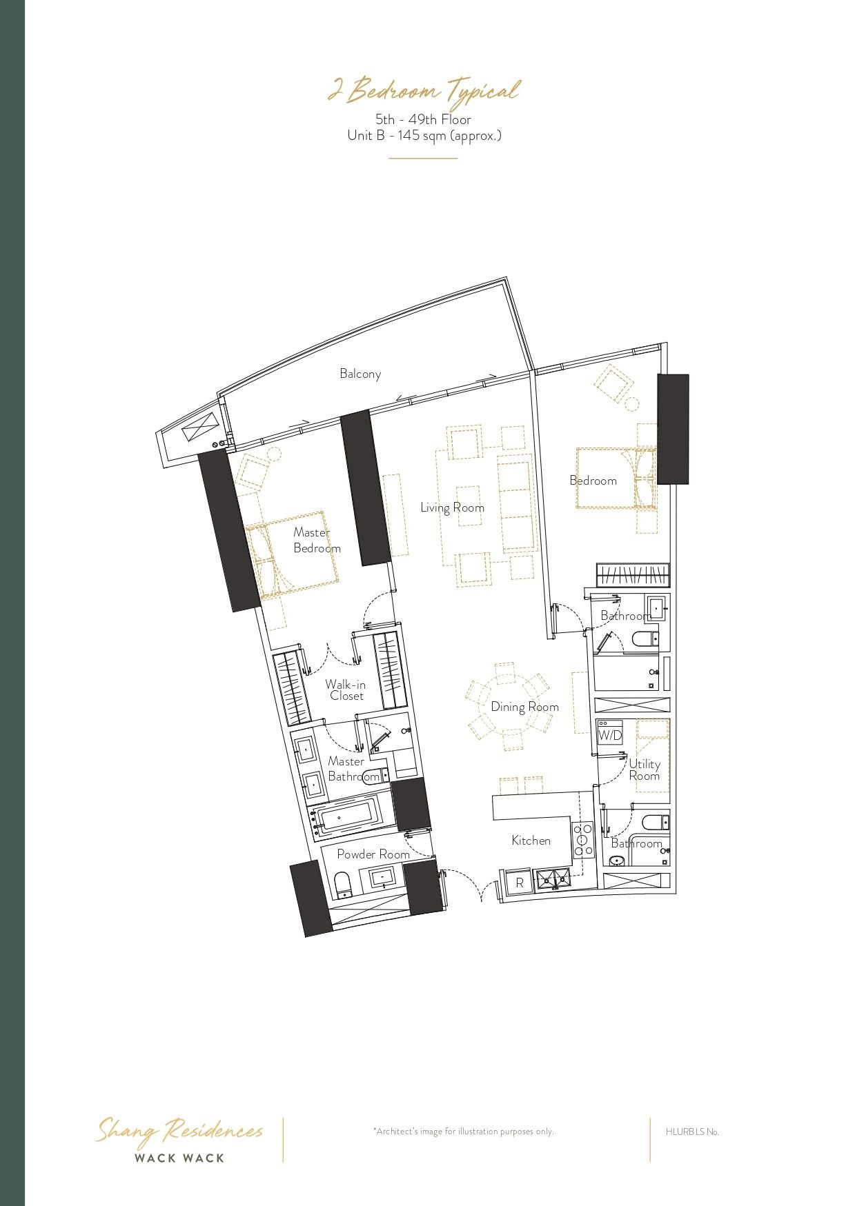 2 Bedroom Typical 5th-49th-Unit B
